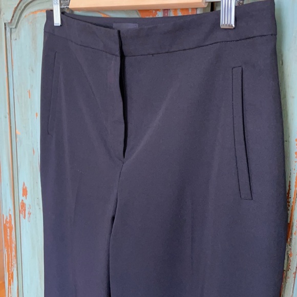 Top Shop Straight Leg Black Pants, Size 8 - Picture 7 of 14